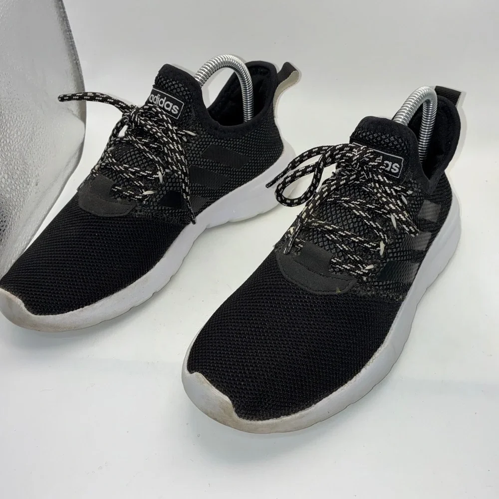 Adidas‎ Lite Racer CLN Black White Mesh Running Shoes F36654 Mens 7